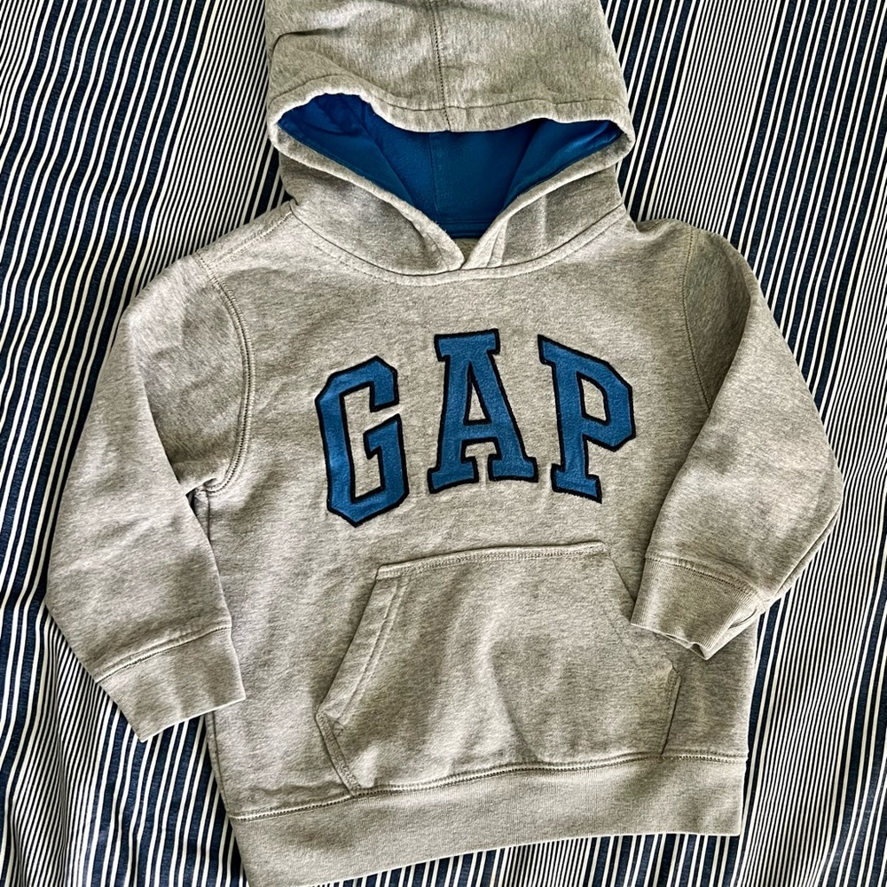 Gap Boys Hoodie - Kids | Color: Gray | Size: 4 YRS